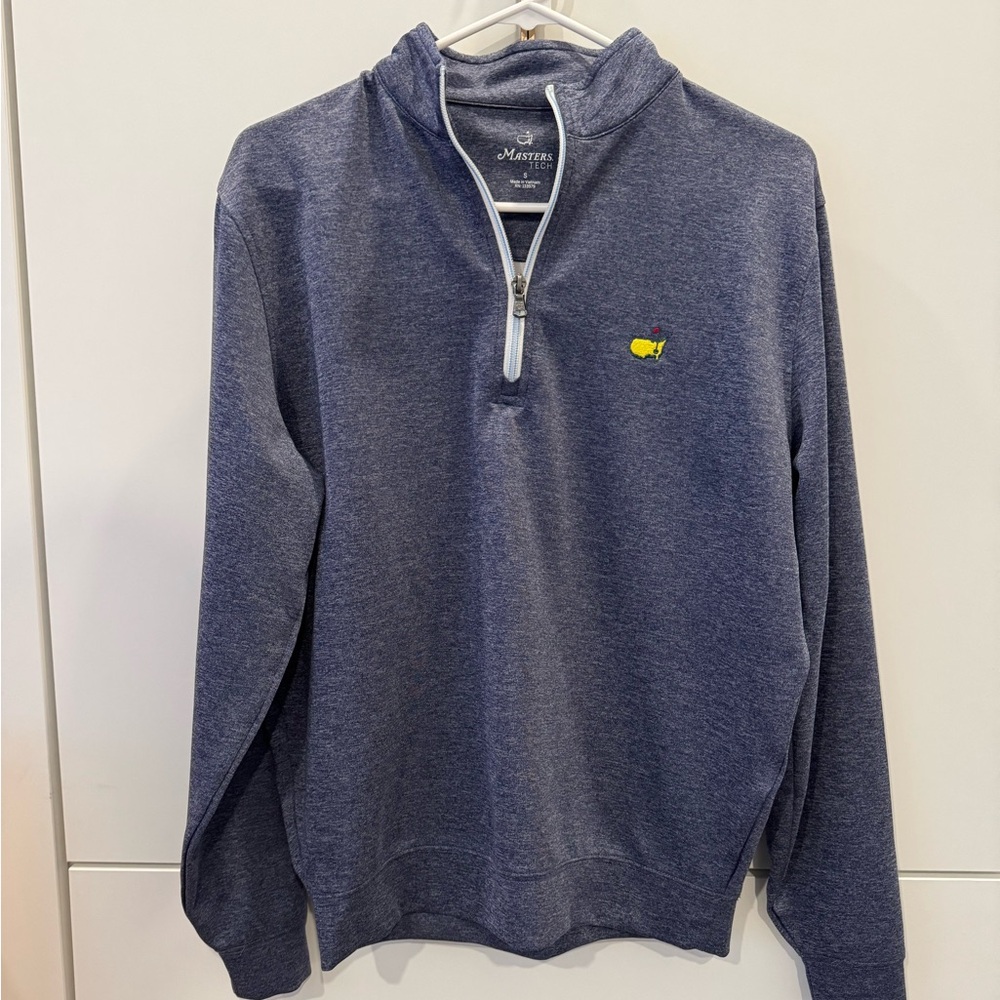 Masters Tech Navy Blue Quarter Zip